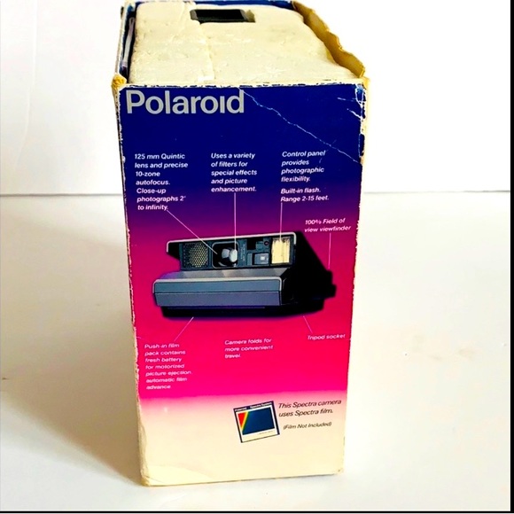 Polaroid | Vintage Spectra AF Camera With Paperwork & Original Box | Instant - Picture 7 of 9